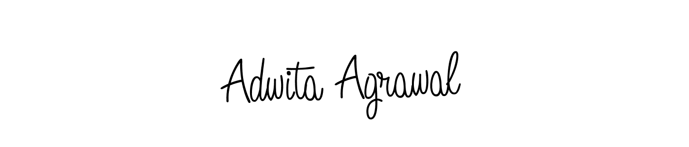 How to make Adwita Agrawal signature? Angelique-Rose-font-FFP is a professional autograph style. Create handwritten signature for Adwita Agrawal name. Adwita Agrawal signature style 5 images and pictures png