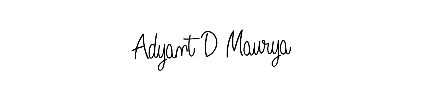 Similarly Angelique-Rose-font-FFP is the best handwritten signature design. Signature creator online .You can use it as an online autograph creator for name Adyant D Maurya. Adyant D Maurya signature style 5 images and pictures png