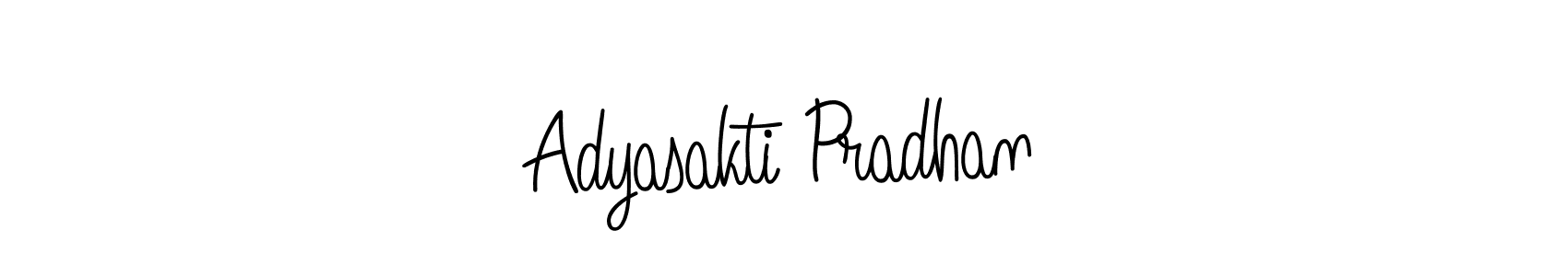 How to Draw Adyasakti Pradhan signature style? Angelique-Rose-font-FFP is a latest design signature styles for name Adyasakti Pradhan. Adyasakti Pradhan signature style 5 images and pictures png