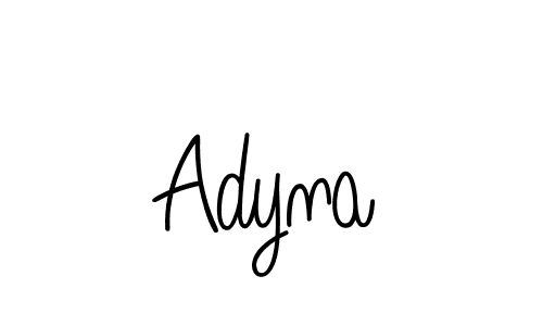 You can use this online signature creator to create a handwritten signature for the name Adyna. This is the best online autograph maker. Adyna signature style 5 images and pictures png