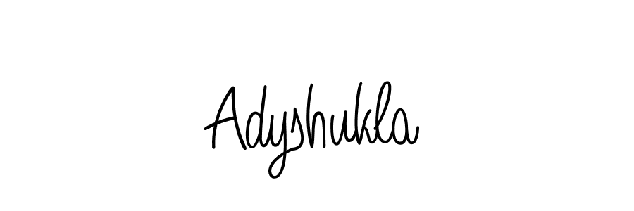 Also we have Adyshukla name is the best signature style. Create professional handwritten signature collection using Angelique-Rose-font-FFP autograph style. Adyshukla signature style 5 images and pictures png