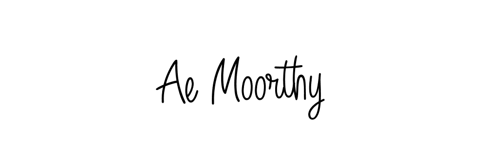 Ae Moorthy stylish signature style. Best Handwritten Sign (Angelique-Rose-font-FFP) for my name. Handwritten Signature Collection Ideas for my name Ae Moorthy. Ae Moorthy signature style 5 images and pictures png