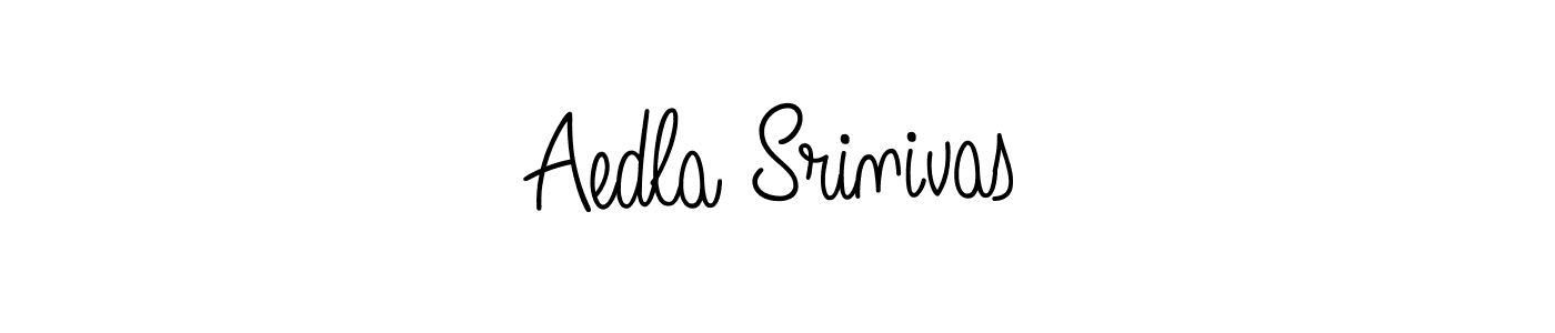 Make a beautiful signature design for name Aedla Srinivas. Use this online signature maker to create a handwritten signature for free. Aedla Srinivas signature style 5 images and pictures png
