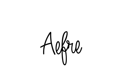 Aefre stylish signature style. Best Handwritten Sign (Angelique-Rose-font-FFP) for my name. Handwritten Signature Collection Ideas for my name Aefre. Aefre signature style 5 images and pictures png