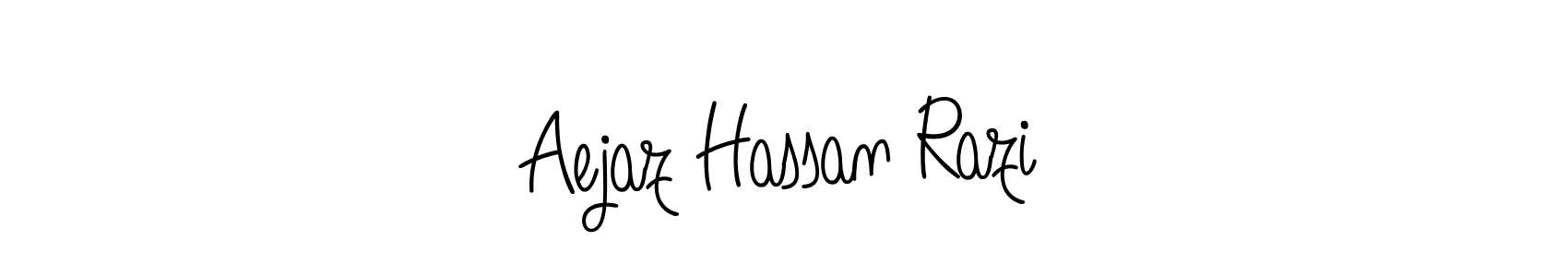 How to make Aejaz Hassan Razi signature? Angelique-Rose-font-FFP is a professional autograph style. Create handwritten signature for Aejaz Hassan Razi name. Aejaz Hassan Razi signature style 5 images and pictures png