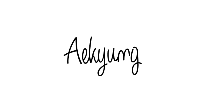 Best and Professional Signature Style for Aekyung. Angelique-Rose-font-FFP Best Signature Style Collection. Aekyung signature style 5 images and pictures png