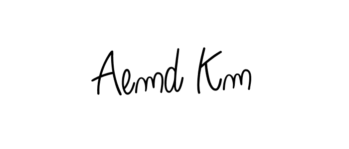 Here are the top 10 professional signature styles for the name Aemd Km. These are the best autograph styles you can use for your name. Aemd Km signature style 5 images and pictures png