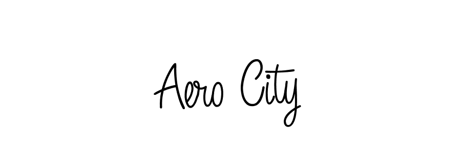 Also we have Aero City name is the best signature style. Create professional handwritten signature collection using Angelique-Rose-font-FFP autograph style. Aero City signature style 5 images and pictures png