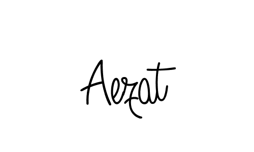 The best way (Angelique-Rose-font-FFP) to make a short signature is to pick only two or three words in your name. The name Aezat include a total of six letters. For converting this name. Aezat signature style 5 images and pictures png