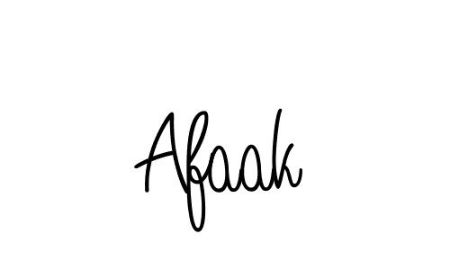 Create a beautiful signature design for name Afaak. With this signature (Angelique-Rose-font-FFP) fonts, you can make a handwritten signature for free. Afaak signature style 5 images and pictures png