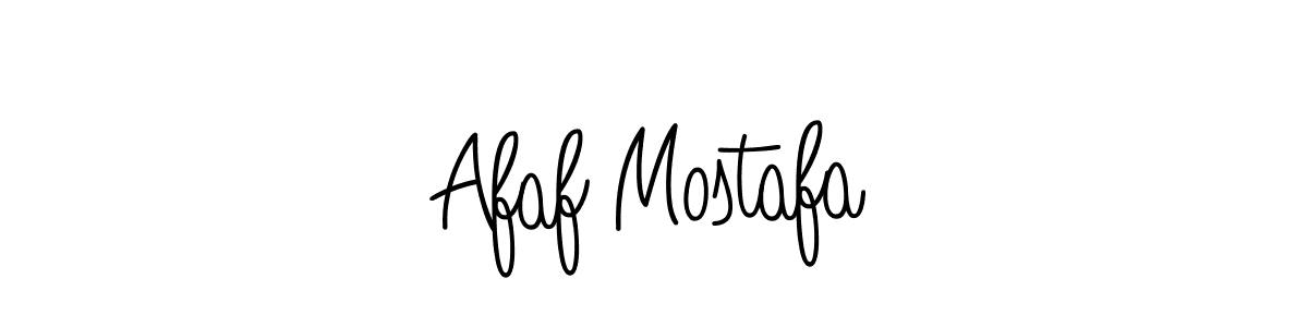 Make a short Afaf Mostafa signature style. Manage your documents anywhere anytime using Angelique-Rose-font-FFP. Create and add eSignatures, submit forms, share and send files easily. Afaf Mostafa signature style 5 images and pictures png