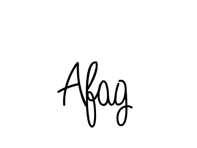 Make a beautiful signature design for name Afag. Use this online signature maker to create a handwritten signature for free. Afag signature style 5 images and pictures png