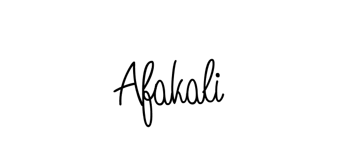 Afakali stylish signature style. Best Handwritten Sign (Angelique-Rose-font-FFP) for my name. Handwritten Signature Collection Ideas for my name Afakali. Afakali signature style 5 images and pictures png