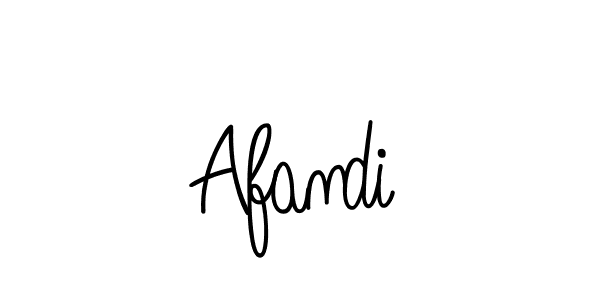 Make a beautiful signature design for name Afandi. Use this online signature maker to create a handwritten signature for free. Afandi signature style 5 images and pictures png