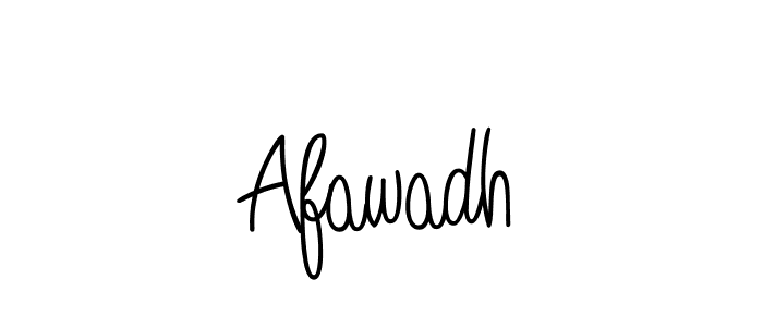 Also we have Afawadh name is the best signature style. Create professional handwritten signature collection using Angelique-Rose-font-FFP autograph style. Afawadh signature style 5 images and pictures png