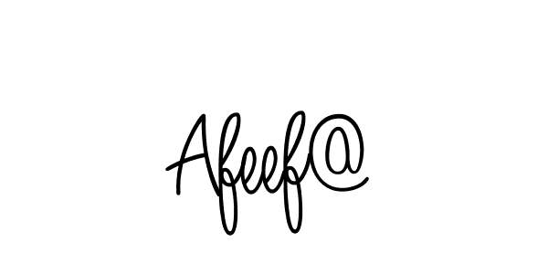 Afeef@ stylish signature style. Best Handwritten Sign (Angelique-Rose-font-FFP) for my name. Handwritten Signature Collection Ideas for my name Afeef@. Afeef@ signature style 5 images and pictures png