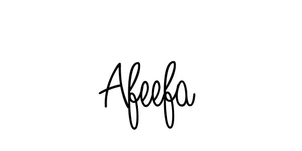 Afeefa stylish signature style. Best Handwritten Sign (Angelique-Rose-font-FFP) for my name. Handwritten Signature Collection Ideas for my name Afeefa. Afeefa signature style 5 images and pictures png