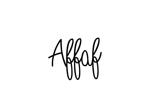 Create a beautiful signature design for name Affaf. With this signature (Angelique-Rose-font-FFP) fonts, you can make a handwritten signature for free. Affaf signature style 5 images and pictures png