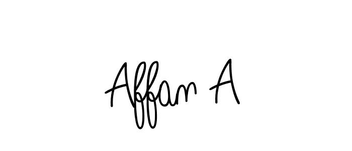 Similarly Angelique-Rose-font-FFP is the best handwritten signature design. Signature creator online .You can use it as an online autograph creator for name Affan A. Affan A signature style 5 images and pictures png