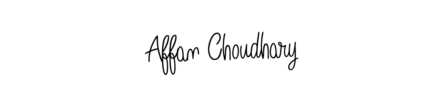 You can use this online signature creator to create a handwritten signature for the name Affan Choudhary. This is the best online autograph maker. Affan Choudhary signature style 5 images and pictures png