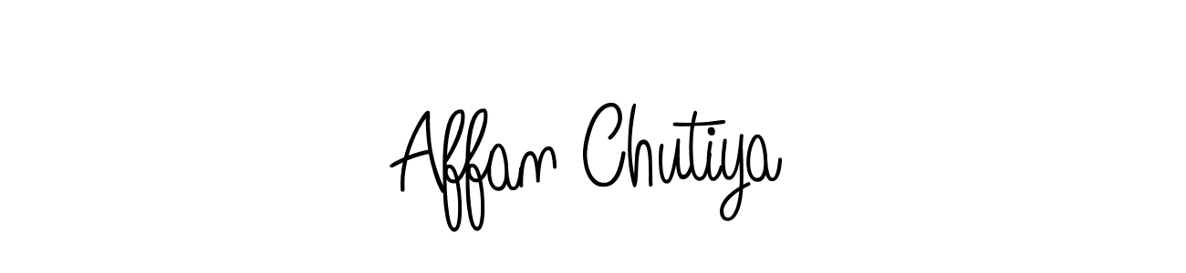 How to Draw Affan Chutiya signature style? Angelique-Rose-font-FFP is a latest design signature styles for name Affan Chutiya. Affan Chutiya signature style 5 images and pictures png