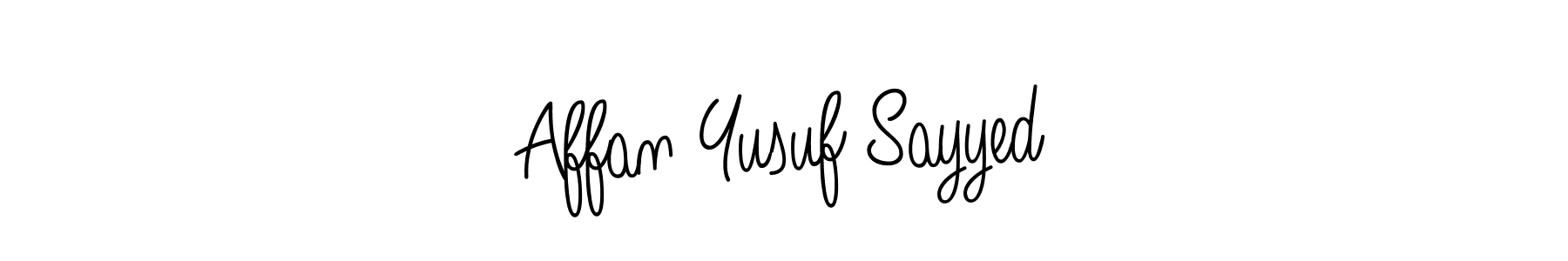 Best and Professional Signature Style for Affan Yusuf Sayyed. Angelique-Rose-font-FFP Best Signature Style Collection. Affan Yusuf Sayyed signature style 5 images and pictures png