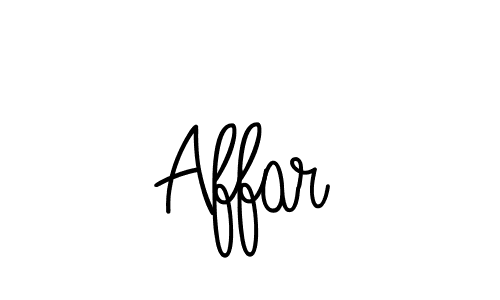 How to make Affar name signature. Use Angelique-Rose-font-FFP style for creating short signs online. This is the latest handwritten sign. Affar signature style 5 images and pictures png