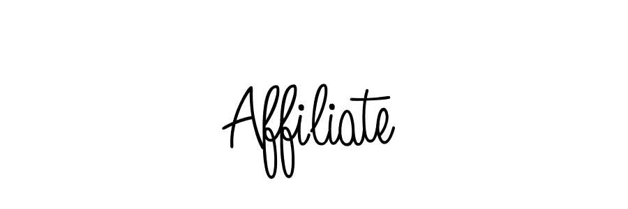 How to make Affiliate signature? Angelique-Rose-font-FFP is a professional autograph style. Create handwritten signature for Affiliate name. Affiliate signature style 5 images and pictures png