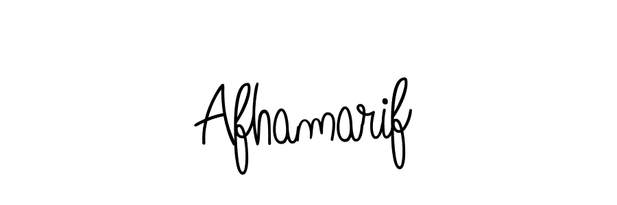 Also we have Afhamarif name is the best signature style. Create professional handwritten signature collection using Angelique-Rose-font-FFP autograph style. Afhamarif signature style 5 images and pictures png