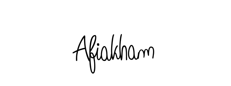 Here are the top 10 professional signature styles for the name Afiakham. These are the best autograph styles you can use for your name. Afiakham signature style 5 images and pictures png