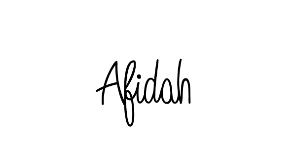 Make a beautiful signature design for name Afidah. Use this online signature maker to create a handwritten signature for free. Afidah signature style 5 images and pictures png