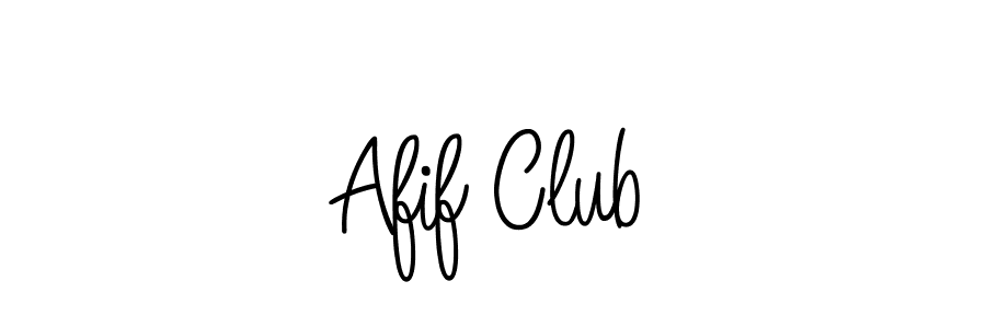 You should practise on your own different ways (Angelique-Rose-font-FFP) to write your name (Afif Club) in signature. don't let someone else do it for you. Afif Club signature style 5 images and pictures png