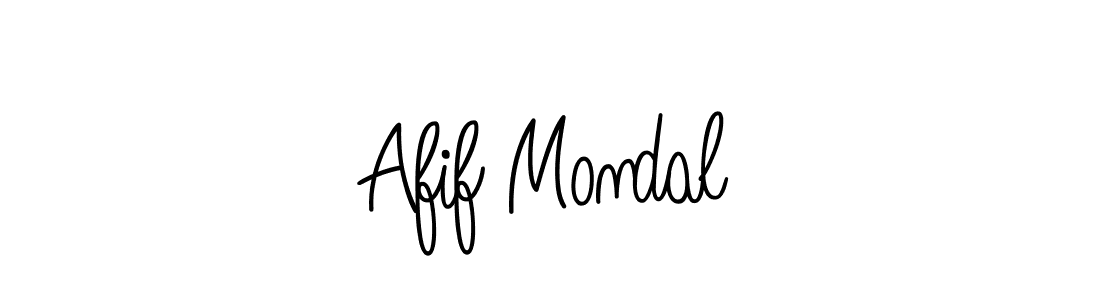 Also we have Afif Mondal name is the best signature style. Create professional handwritten signature collection using Angelique-Rose-font-FFP autograph style. Afif Mondal signature style 5 images and pictures png
