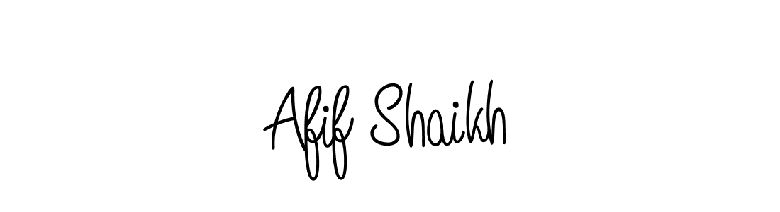 Also we have Afif Shaikh name is the best signature style. Create professional handwritten signature collection using Angelique-Rose-font-FFP autograph style. Afif Shaikh signature style 5 images and pictures png