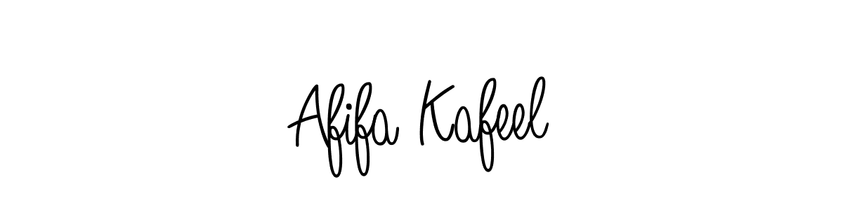 Angelique-Rose-font-FFP is a professional signature style that is perfect for those who want to add a touch of class to their signature. It is also a great choice for those who want to make their signature more unique. Get Afifa Kafeel name to fancy signature for free. Afifa Kafeel signature style 5 images and pictures png