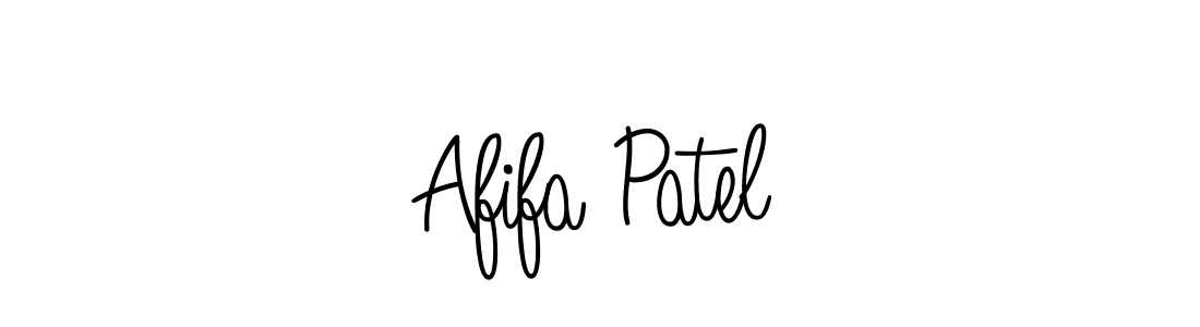 How to make Afifa Patel signature? Angelique-Rose-font-FFP is a professional autograph style. Create handwritten signature for Afifa Patel name. Afifa Patel signature style 5 images and pictures png