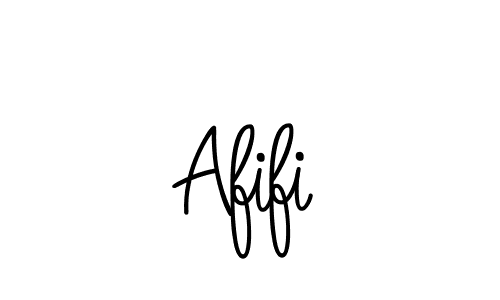 Use a signature maker to create a handwritten signature online. With this signature software, you can design (Angelique-Rose-font-FFP) your own signature for name Afifi. Afifi signature style 5 images and pictures png