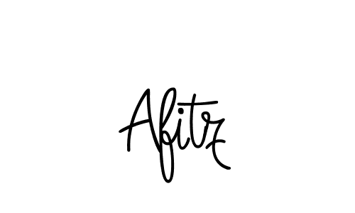 How to make Afitz name signature. Use Angelique-Rose-font-FFP style for creating short signs online. This is the latest handwritten sign. Afitz signature style 5 images and pictures png