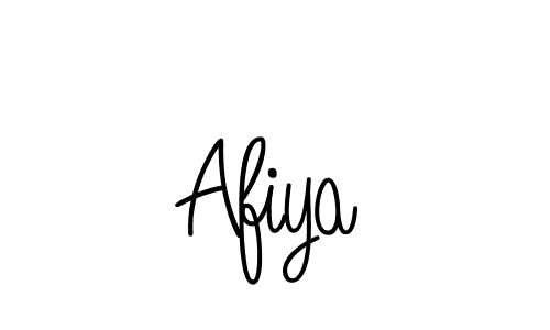 Afiya stylish signature style. Best Handwritten Sign (Angelique-Rose-font-FFP) for my name. Handwritten Signature Collection Ideas for my name Afiya. Afiya signature style 5 images and pictures png