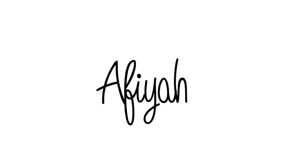 How to make Afiyah name signature. Use Angelique-Rose-font-FFP style for creating short signs online. This is the latest handwritten sign. Afiyah signature style 5 images and pictures png