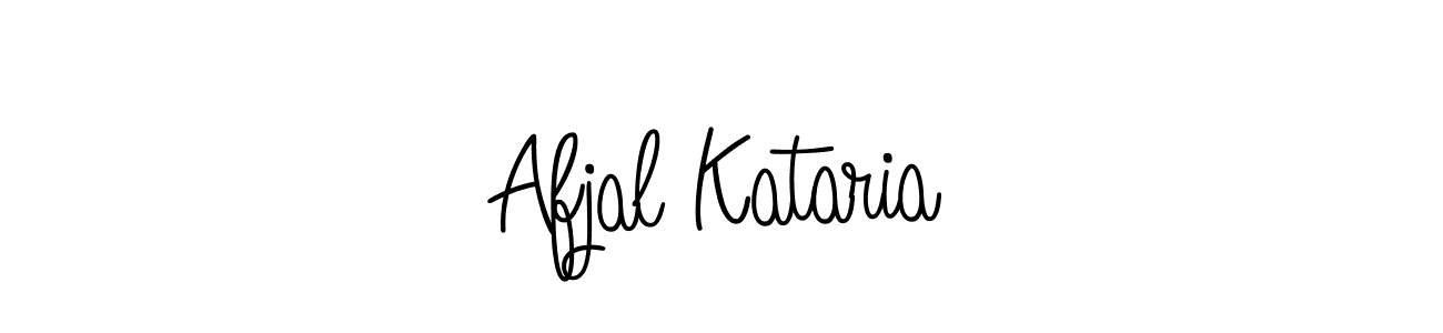 Also we have Afjal Kataria name is the best signature style. Create professional handwritten signature collection using Angelique-Rose-font-FFP autograph style. Afjal Kataria signature style 5 images and pictures png