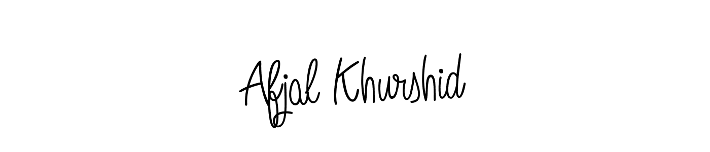 Also You can easily find your signature by using the search form. We will create Afjal Khurshid name handwritten signature images for you free of cost using Angelique-Rose-font-FFP sign style. Afjal Khurshid signature style 5 images and pictures png