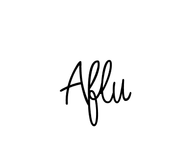 Design your own signature with our free online signature maker. With this signature software, you can create a handwritten (Angelique-Rose-font-FFP) signature for name Aflu. Aflu signature style 5 images and pictures png