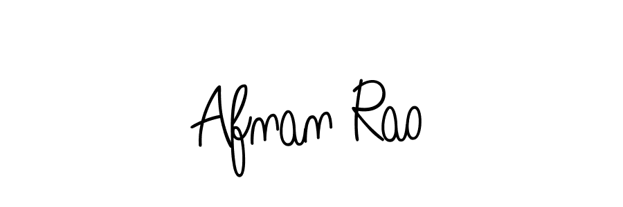 How to make Afnan Rao signature? Angelique-Rose-font-FFP is a professional autograph style. Create handwritten signature for Afnan Rao name. Afnan Rao signature style 5 images and pictures png