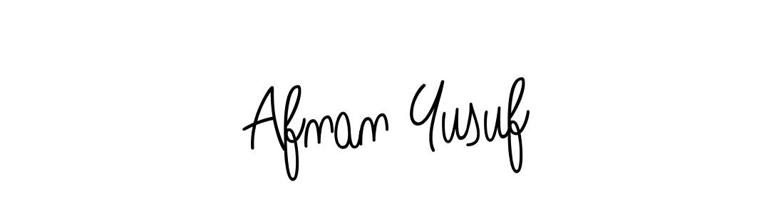 Make a beautiful signature design for name Afnan Yusuf. Use this online signature maker to create a handwritten signature for free. Afnan Yusuf signature style 5 images and pictures png