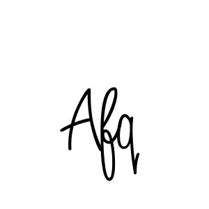 The best way (Angelique-Rose-font-FFP) to make a short signature is to pick only two or three words in your name. The name Afq include a total of six letters. For converting this name. Afq signature style 5 images and pictures png