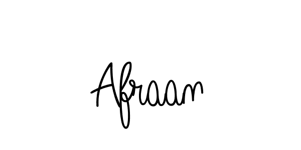 Also we have Afraan name is the best signature style. Create professional handwritten signature collection using Angelique-Rose-font-FFP autograph style. Afraan signature style 5 images and pictures png