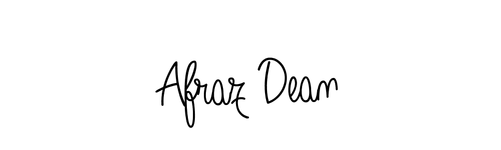 How to Draw Afraz Dean signature style? Angelique-Rose-font-FFP is a latest design signature styles for name Afraz Dean. Afraz Dean signature style 5 images and pictures png