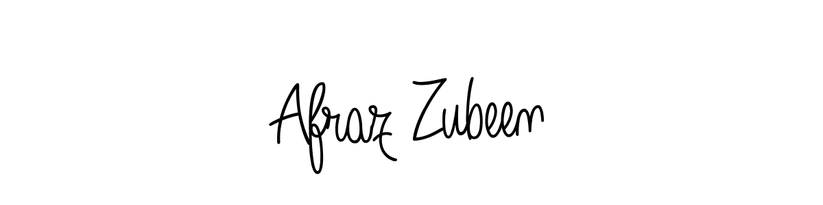 Afraz Zubeen stylish signature style. Best Handwritten Sign (Angelique-Rose-font-FFP) for my name. Handwritten Signature Collection Ideas for my name Afraz Zubeen. Afraz Zubeen signature style 5 images and pictures png