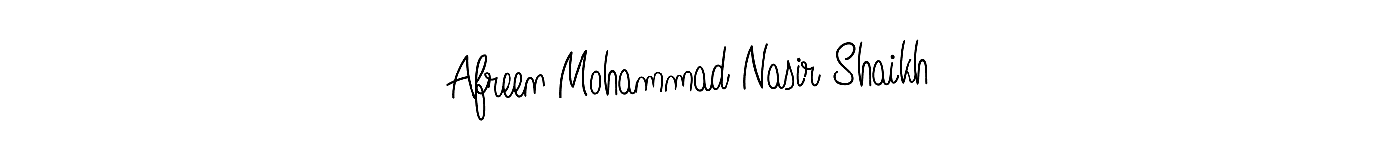 This is the best signature style for the Afreen Mohammad Nasir Shaikh name. Also you like these signature font (Angelique-Rose-font-FFP). Mix name signature. Afreen Mohammad Nasir Shaikh signature style 5 images and pictures png